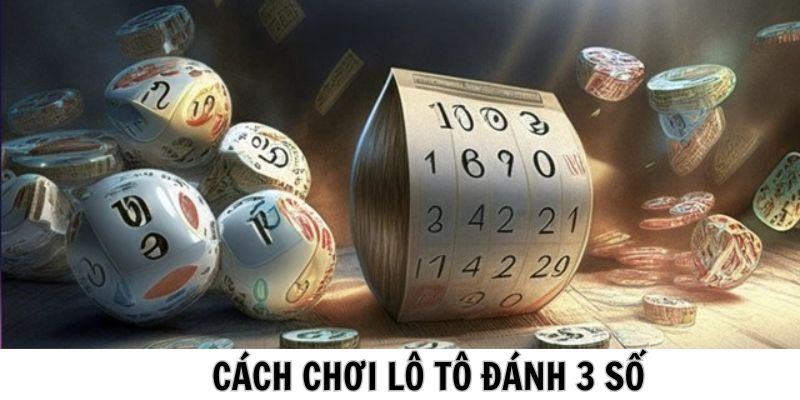 Kiểu chơi đánh 3 số trong cách chơi lô tô